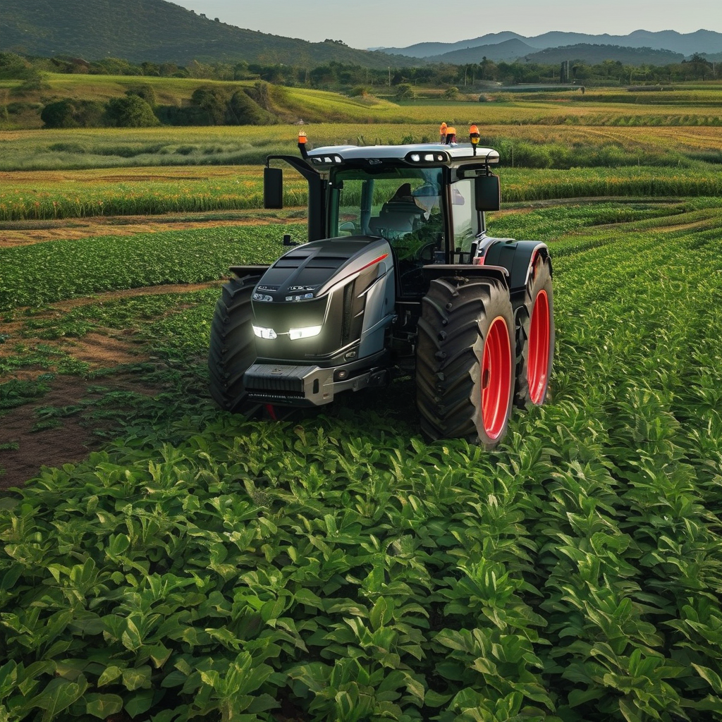 Aliex Tractor：引领未来农业的智能先锋